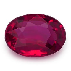 Natural Unheated Mozambique Ruby 1.53 carats with GIA Report
