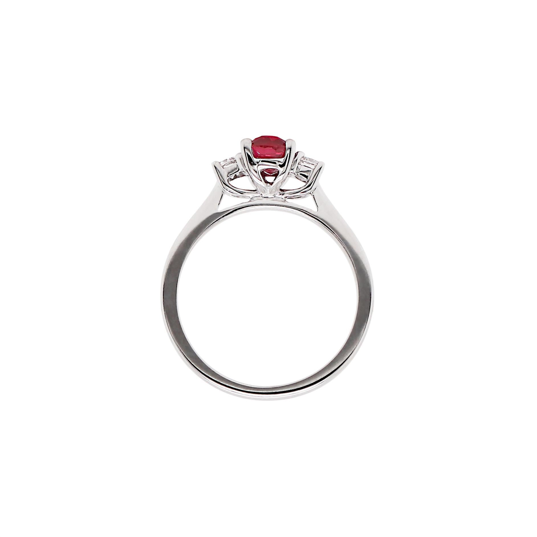 oval ruby engagement rings