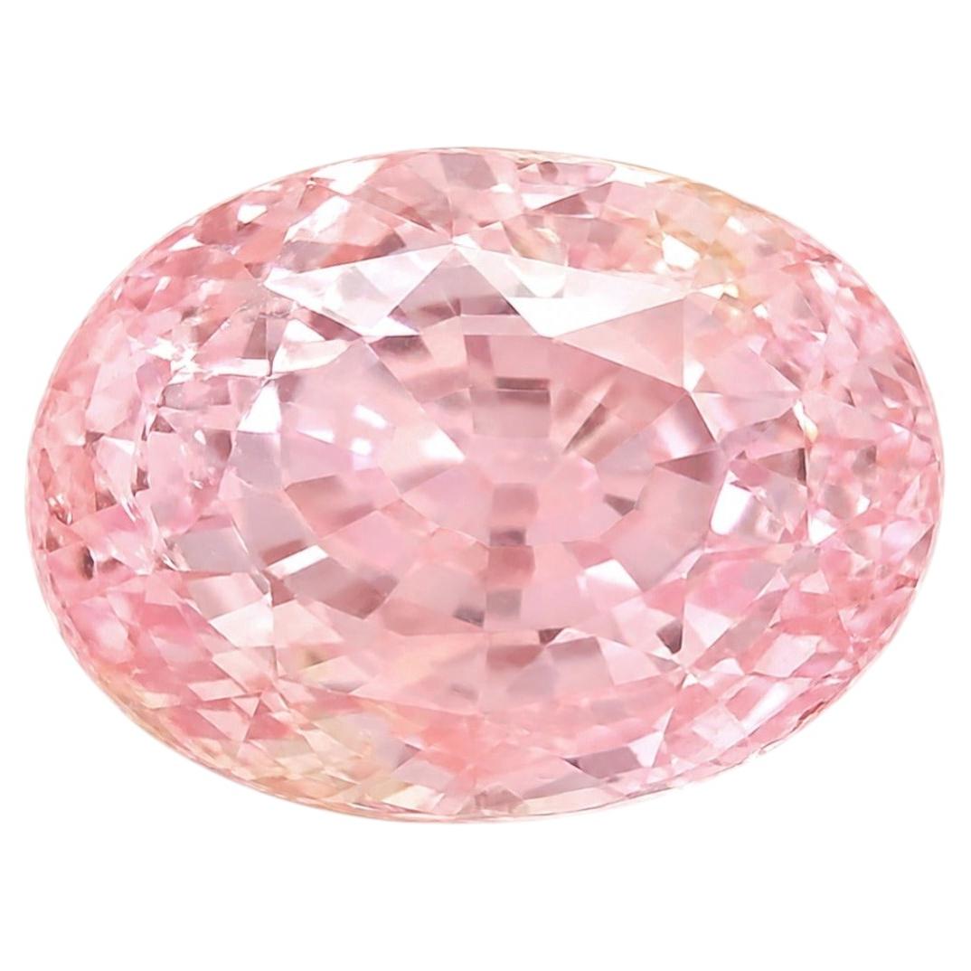 Natural Unheated Padparadscha Sapphire 6.62 carats with GRS Report