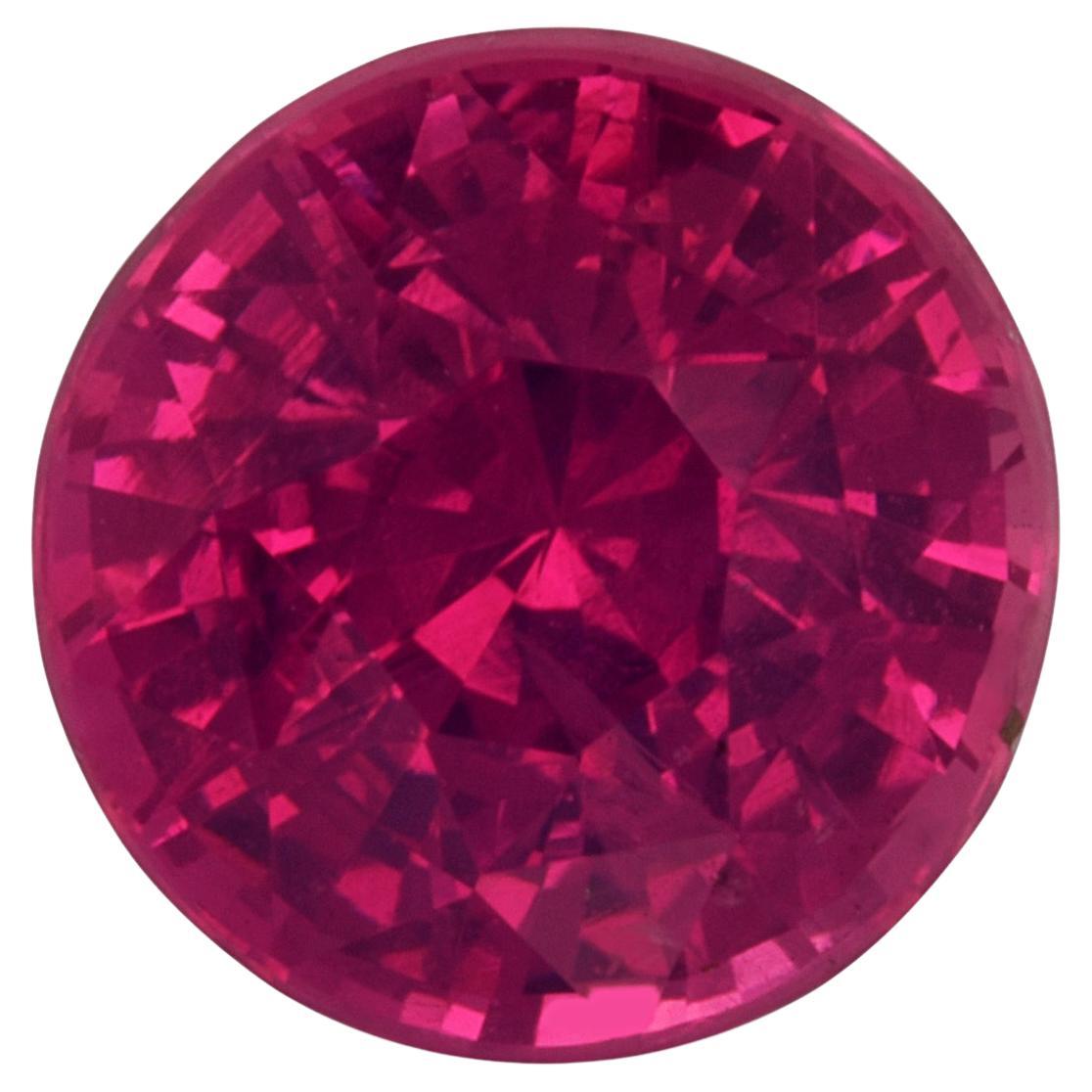 Natürlicher unerhitzter rosa Saphir Edelstein 1.14 Karat mit GIA Bericht