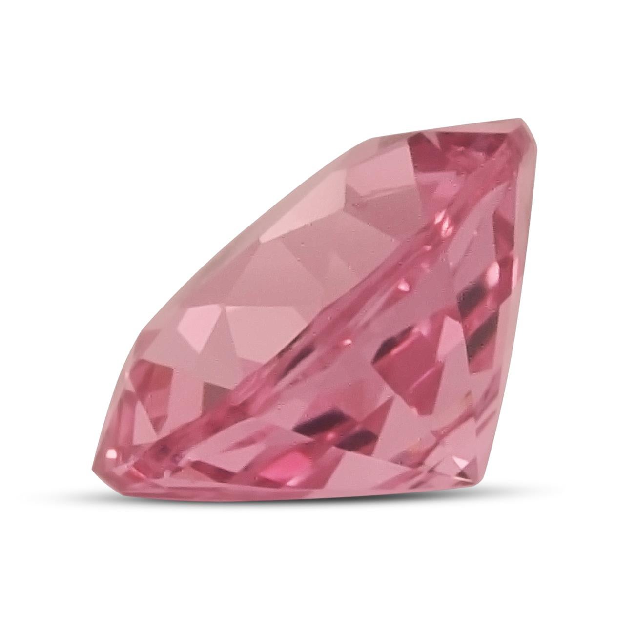 Femenino o masculino Natural Unheated Pink Sapphire Gemstone 1.22 carats with GIA Report en venta