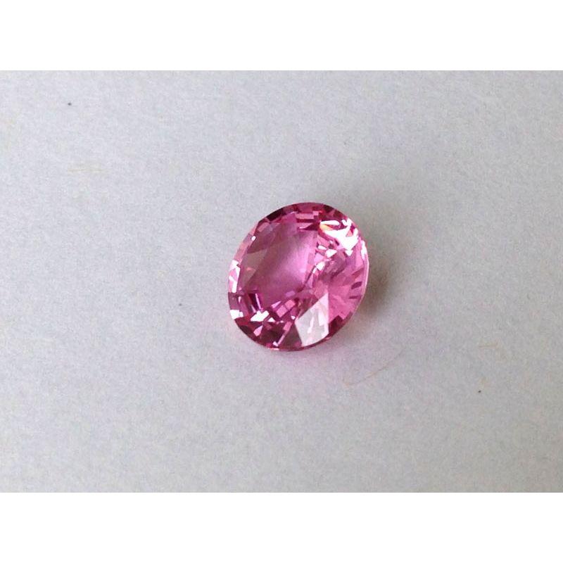 Natural Unheated Pink Sapphire Gemstone 1.37 carats with GIA Report en venta 2