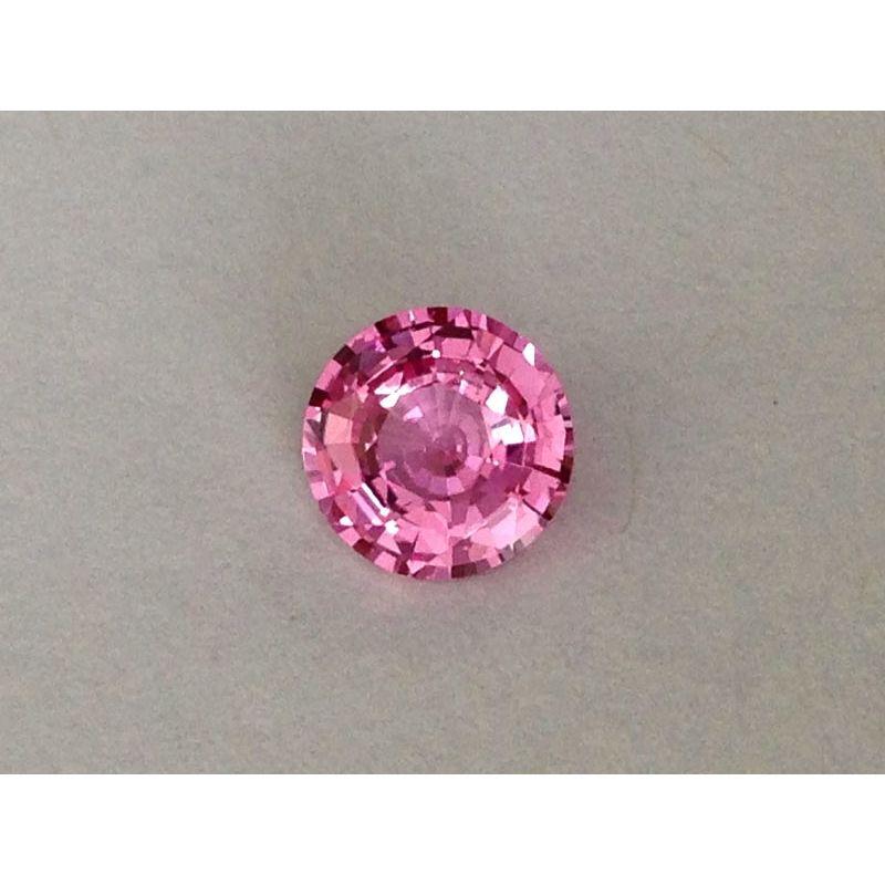 Natural Unheated Pink Sapphire Gemstone 1.37 carats with GIA Report en venta 3