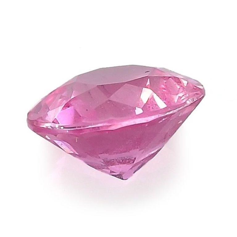 Saphir rose naturel non chauffé de 1.59 carats avec rapport GIA Unisexe en vente
