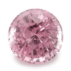 Gemma di zaffiro rosa naturale non riscaldata di 2.06 carati con rapporto GIA