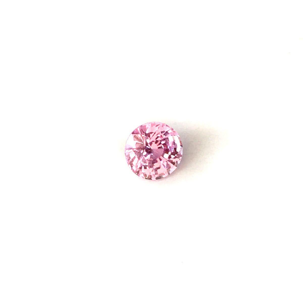 Natural Unheated Pink Sapphire Gemstone 2.06 carats with GIA Report en venta 3