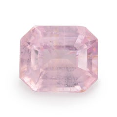 Natural Unheated Pink Sapphire Gemstone 5.38 carats with GIA Report