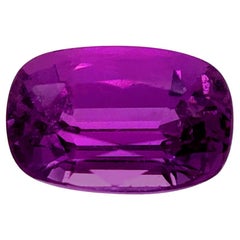 Natürlicher unerhitzter lila Saphir Stein 2.35 Karat mit GIA-Bericht / JupiterGem