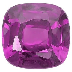 Natural Unheated Purple Sapphire Stone 2.39 carats with GIA Report / JupiterGem
