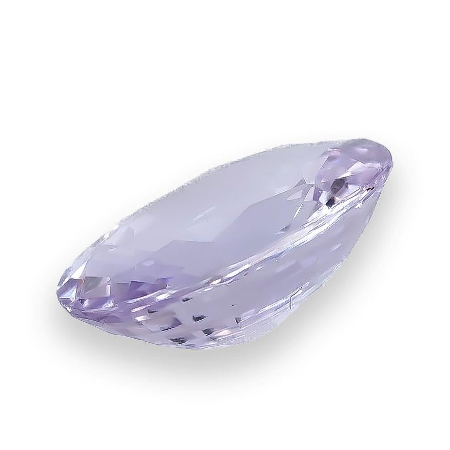 Natürlicher unerhitzter lila Saphir Stein 3.22 Karat mit GIA-Bericht / JupiterGem für Damen oder Herren