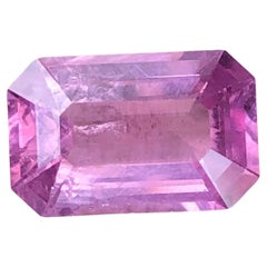 Natural Unheated Purplish Pink Mahenge Spinel 2.74 Carat Emerald Cut Loose Gem