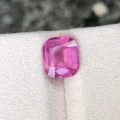 Natural Unheated Purplish Pink Mahenge Spinel 3.10 Carat Cushion Cut Loose Gem