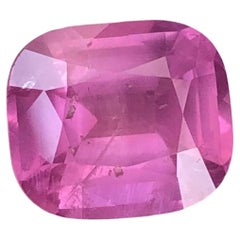 Natural Unheated Purplish Pink Mahenge Spinel 3.10 Carat Cushion Cut Loose Gem
