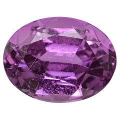 Natural Unheated Purplish Pink Sapphire Gemstone 1.85 carats with GIA Report