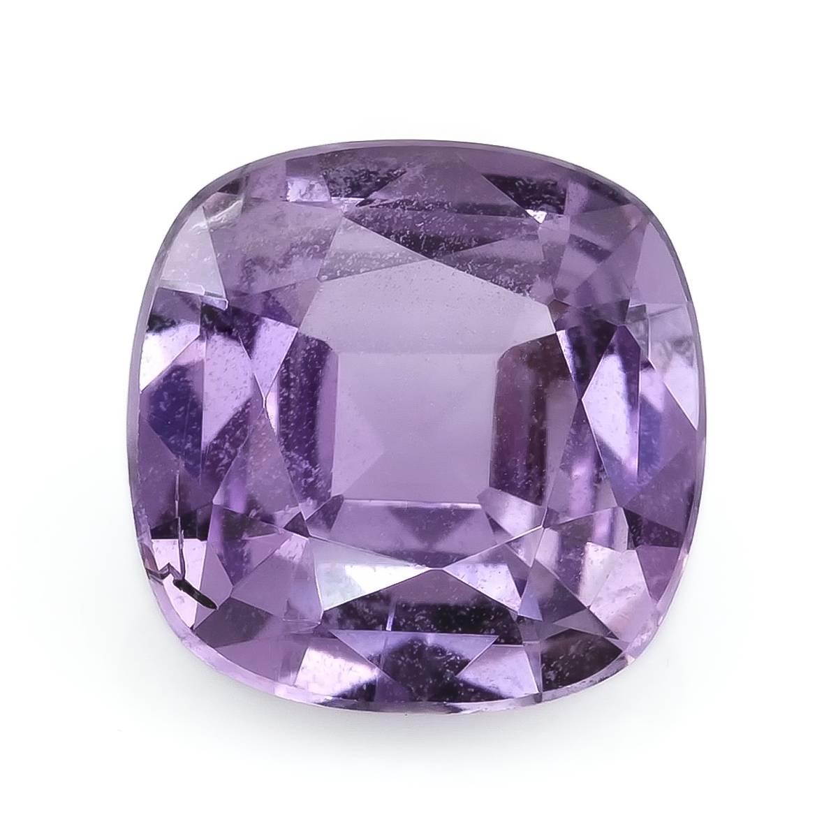Natural Unheated Purplish Pink Sapphire Gemstone 2.92 carats with GIA Report