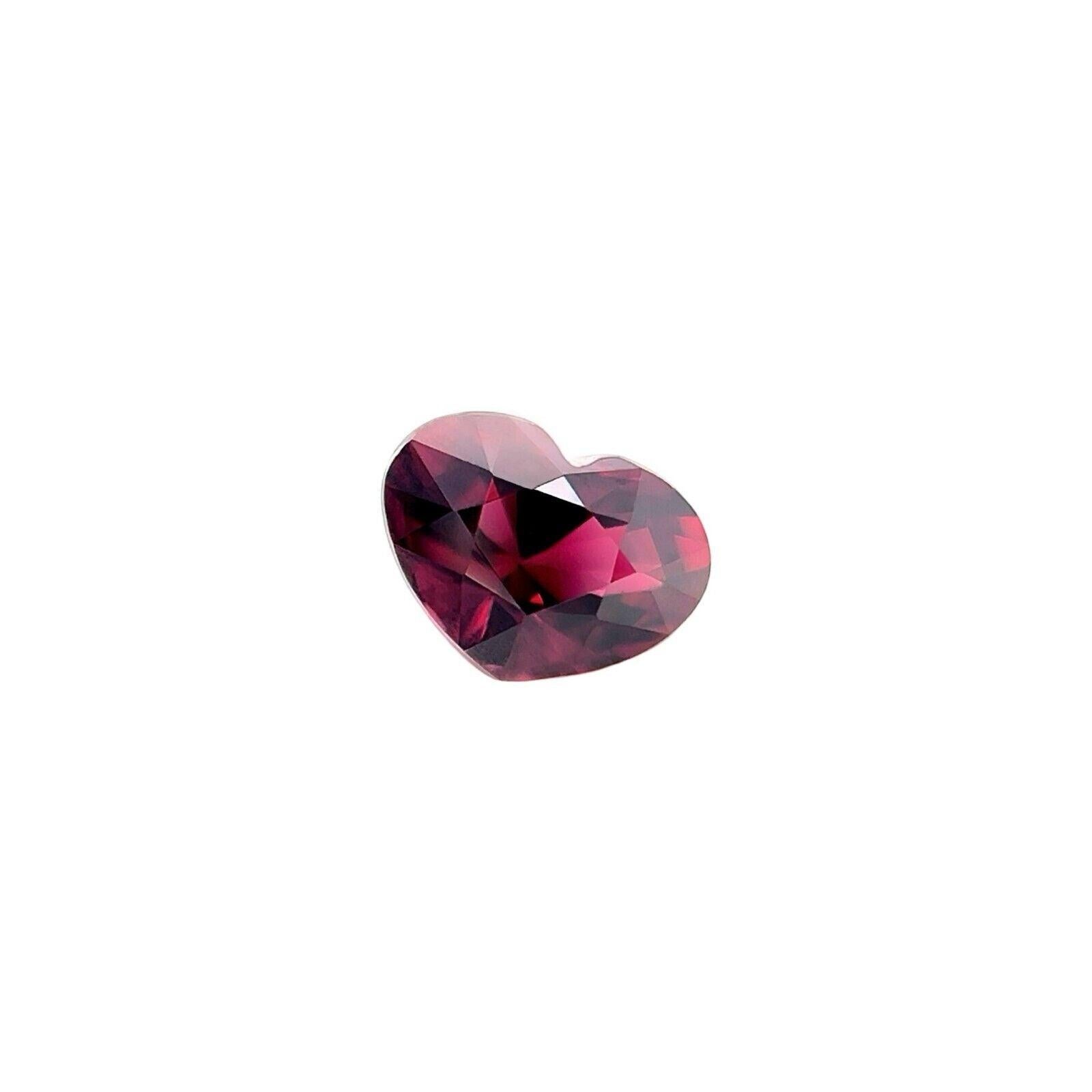 NATURAL UNHEATED Ruby GIA CERTIFIED Deep Red 0.67ct Heart Cut Untreated RARE Gem

GIA Certified Natural Untreated Deep Red Ruby.
0.67 Carat unheated deep red ruby. Totally untreated and unheated, very rare for natural rubies.
This gem also has