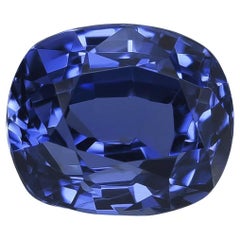 Piedra preciosa zafiro azul natural de Sri Lanka sin calentar  1,61 quilates con Informe GIA