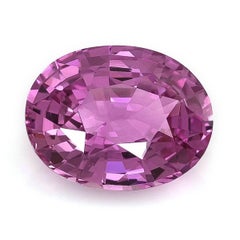 Natural Unheated Sri Lankan Pink Sapphire Gemstone 3.06 carats GIA Report