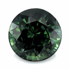 Natural Unheated Teal Green-Blue Sapphire Gemstone 7.34 carats with GIA Report