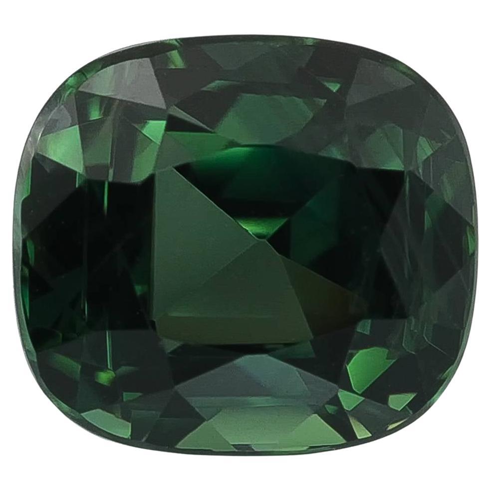 Natural Unheated Teal Greenish Blue Sapphire Stone 3.02 carats with GIA Report