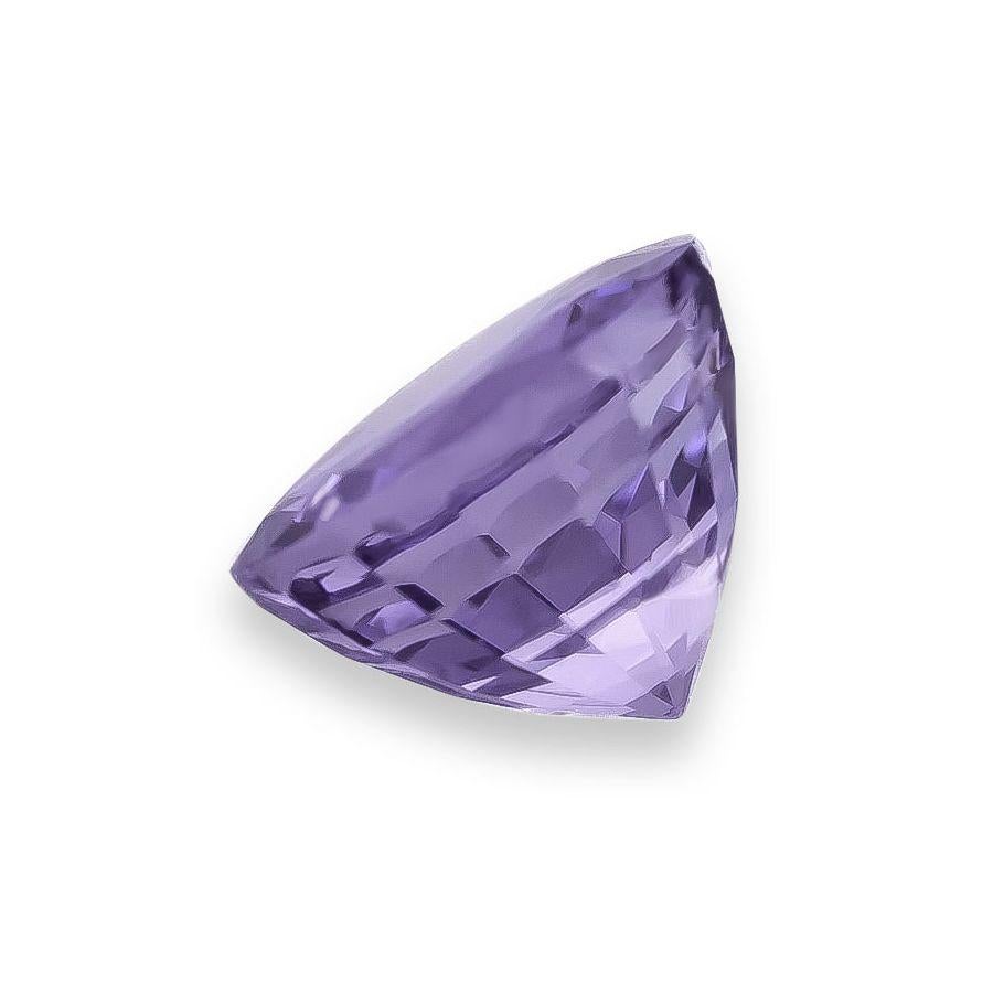 Natürlicher unerhitzter violetter Saphir Stein 2,06 Karat mit GIA-Bericht / JupiterGem für Damen oder Herren im Angebot