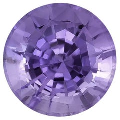 Natural Unheated Violet Sapphire Stone 2.06 carats with GIA Report / JupiterGem