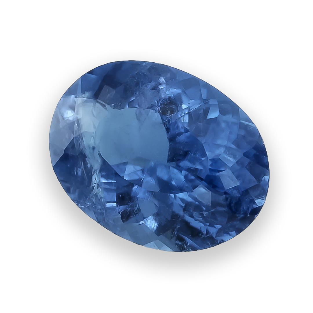 Natural Unheated Violetish Blue Brazilian Paraiba Tourmaline 0.80cts /GIA Report In New Condition For Sale In Los Angeles, CA