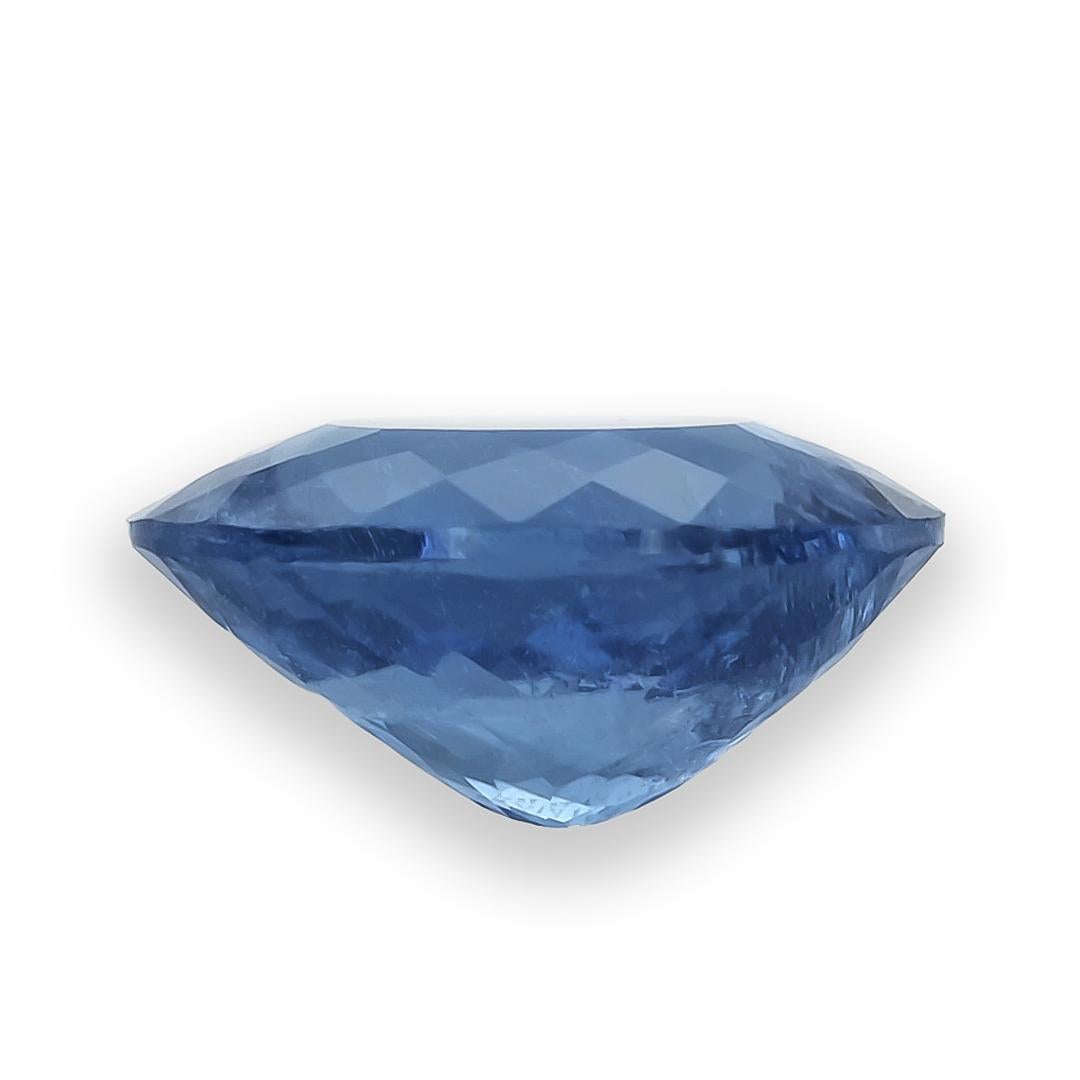 Women's or Men's Natural Unheated Violetish Blue Brazilian Paraiba Tourmaline 0.80cts /GIA Report For Sale