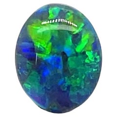 Natural Untreated Premium Quality 2.36ct Australian Black Opal
