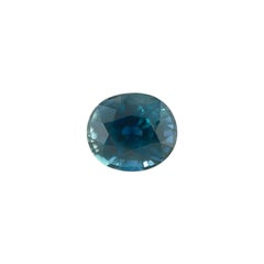 Natural Untreated Sapphire 1.17Ct Gia Certified Deep Blue Oval Cut Unheated Gem