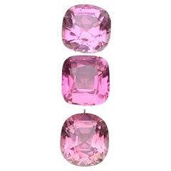 Natural Vibrant Pink Tourmaline Cushion Cut 5.00 Carat Loose Gemstones Parcel