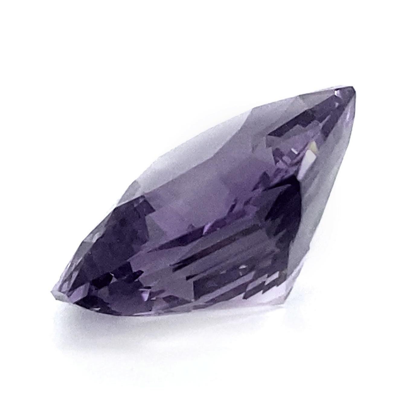 Natürlicher violetter Spinell Edelstein 10,97 Karat / JupiterGem für Damen oder Herren im Angebot