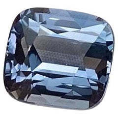 Natural Violetish-Grey Spinel loose gemstone 2.25 ct., High quality, Certificate