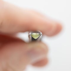 Natural Vivid Green Demantoid Garnet 4mm Round Cut Loose Gemstone for Jewelry