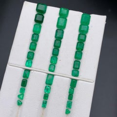 Natürlicher lebendiger grüner Smaragd 20,43 Ct lose Edelsteine Schmuck Größe Lot von Swat