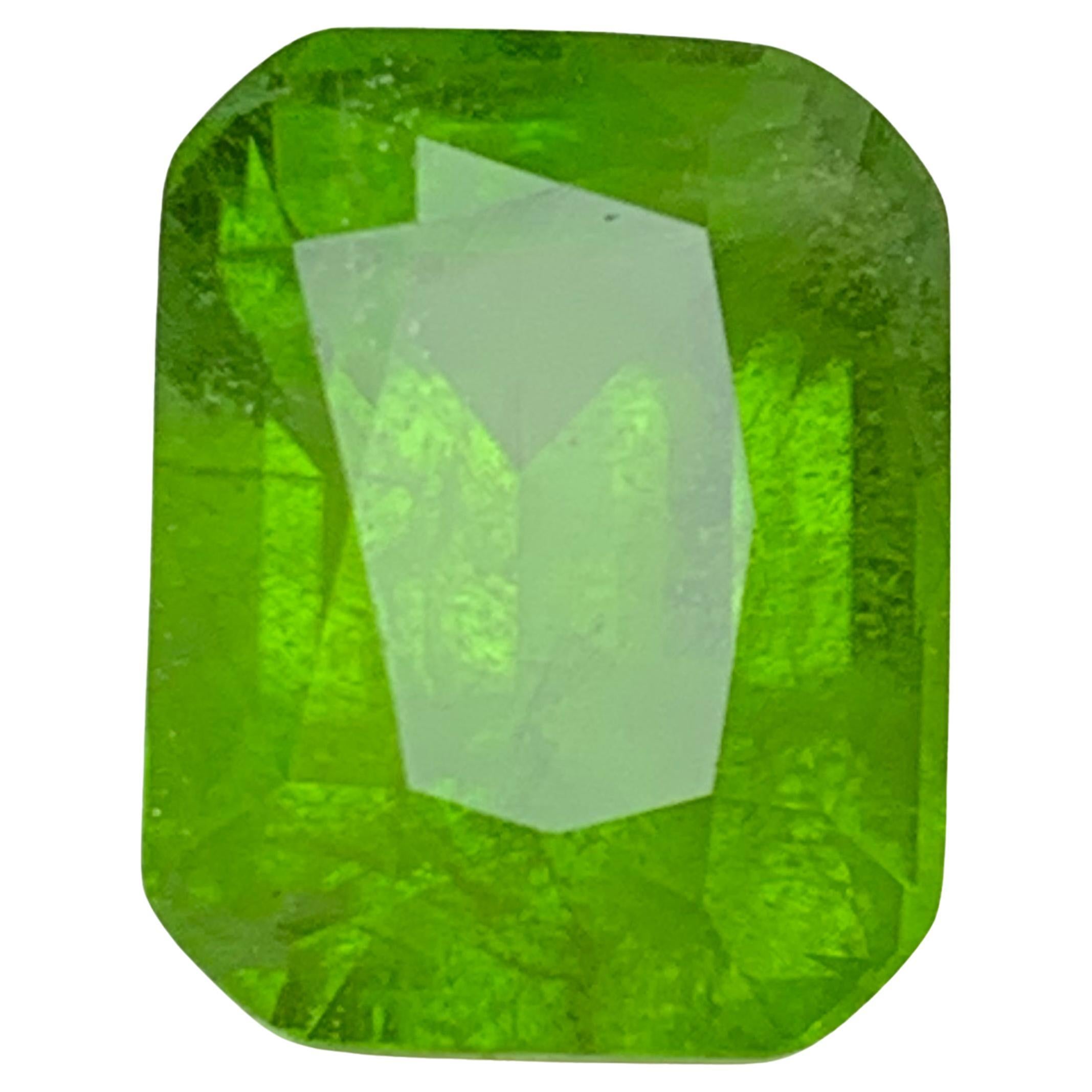 Natural Vivid Green Peridot 22.15 Carat Cushion Cut Loose Gemstone for Pendant