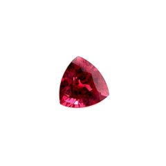 Natural Vivid Purple Pink Rhodolite Garnet 1.25ct Trillion Cut Gem