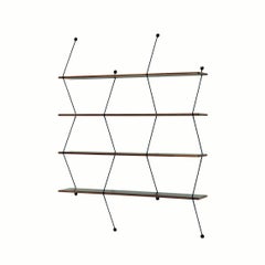 Système d'étagères "Climb" en noyer naturel:: Bashko Trybek