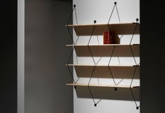 Natural Walnut "Climb" Shelving System, Bashko Trybek