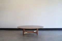 Natural Walnut Coffee Table by Lewis Butler for Knoll, C. 1950s