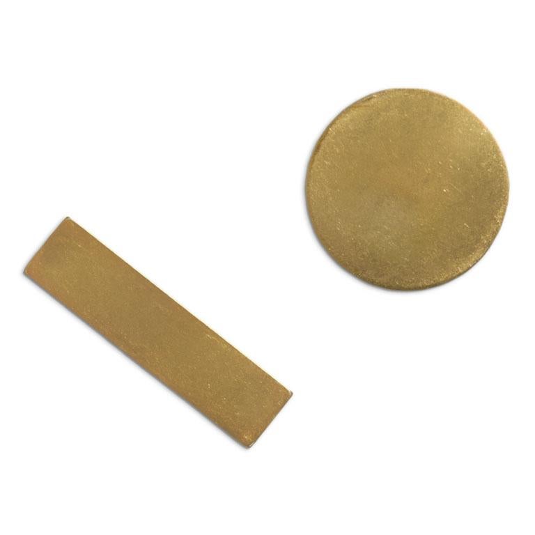 Thekenhocker aus Nussbaumholz mit Fuß aus massivem Messing oder dunkler Bronze:: Mandy Graham im Angebot 5