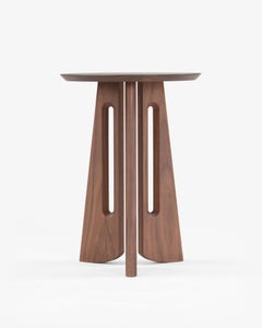 Natural Walnut Eno Accent Table by A. Jacob Marks