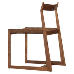 Natural Walnut Lineground no. 2 Chair by A. Jacob Marks