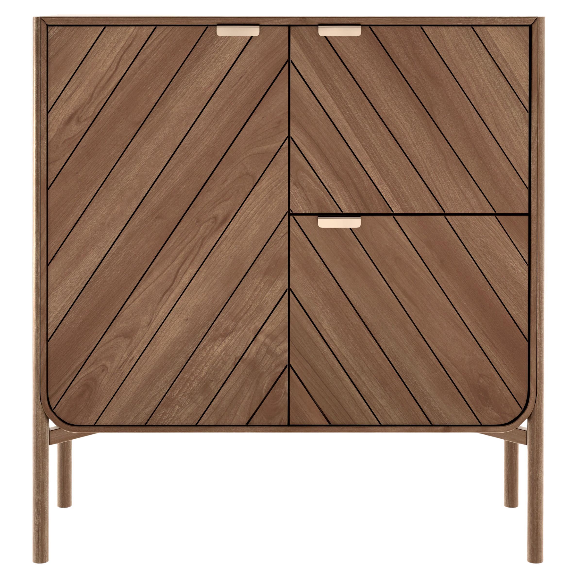 Natural Walnut Marius Cabinet by HARTO