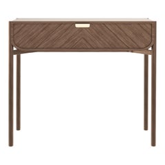 Natural Walnut Marius Console Table by HARTO