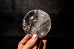 Natural Water-Clear Quartz Sphere
