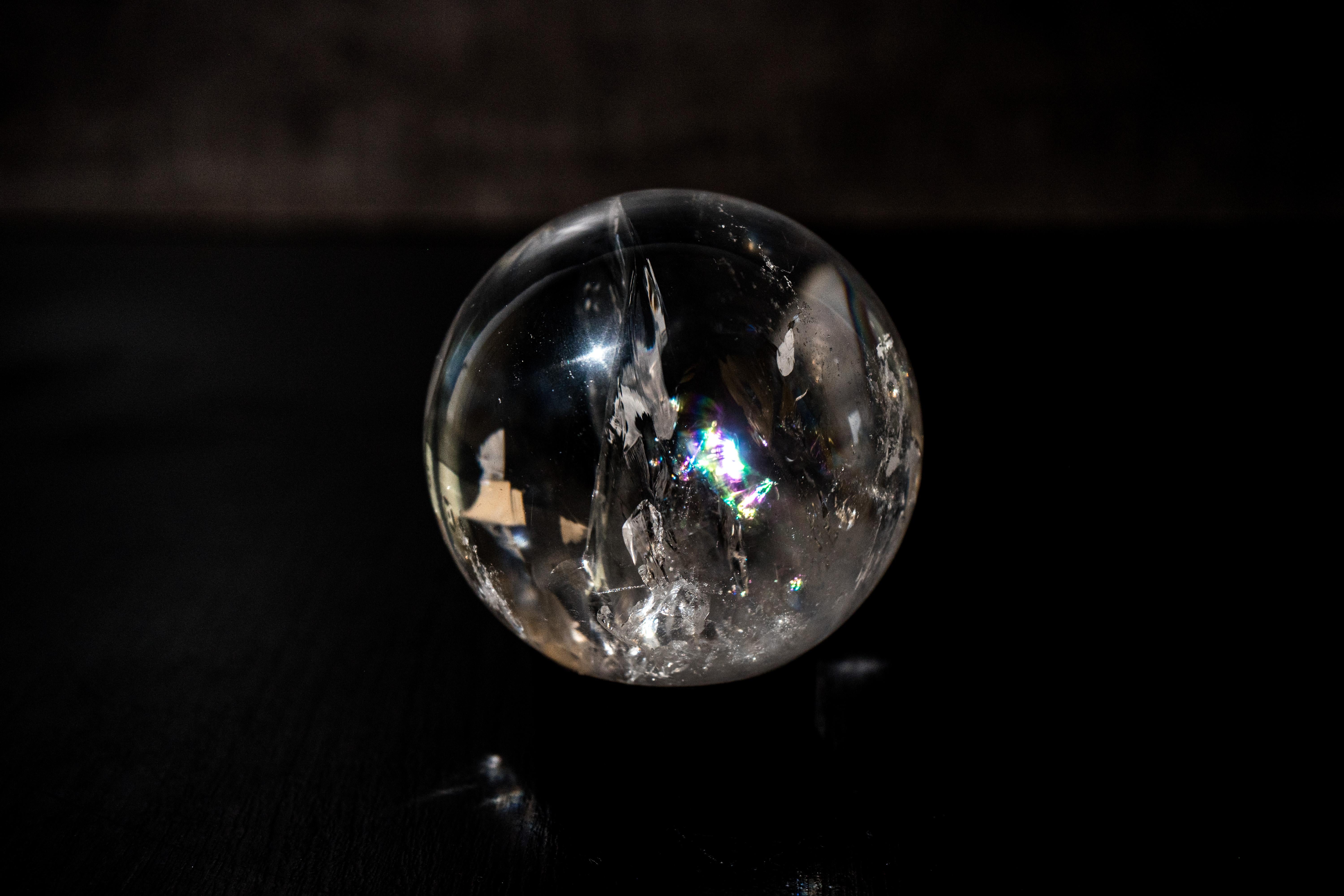 Sphère d'eau douce en quartz naturel Neuf - En vente à Ametista Do Sul, BR