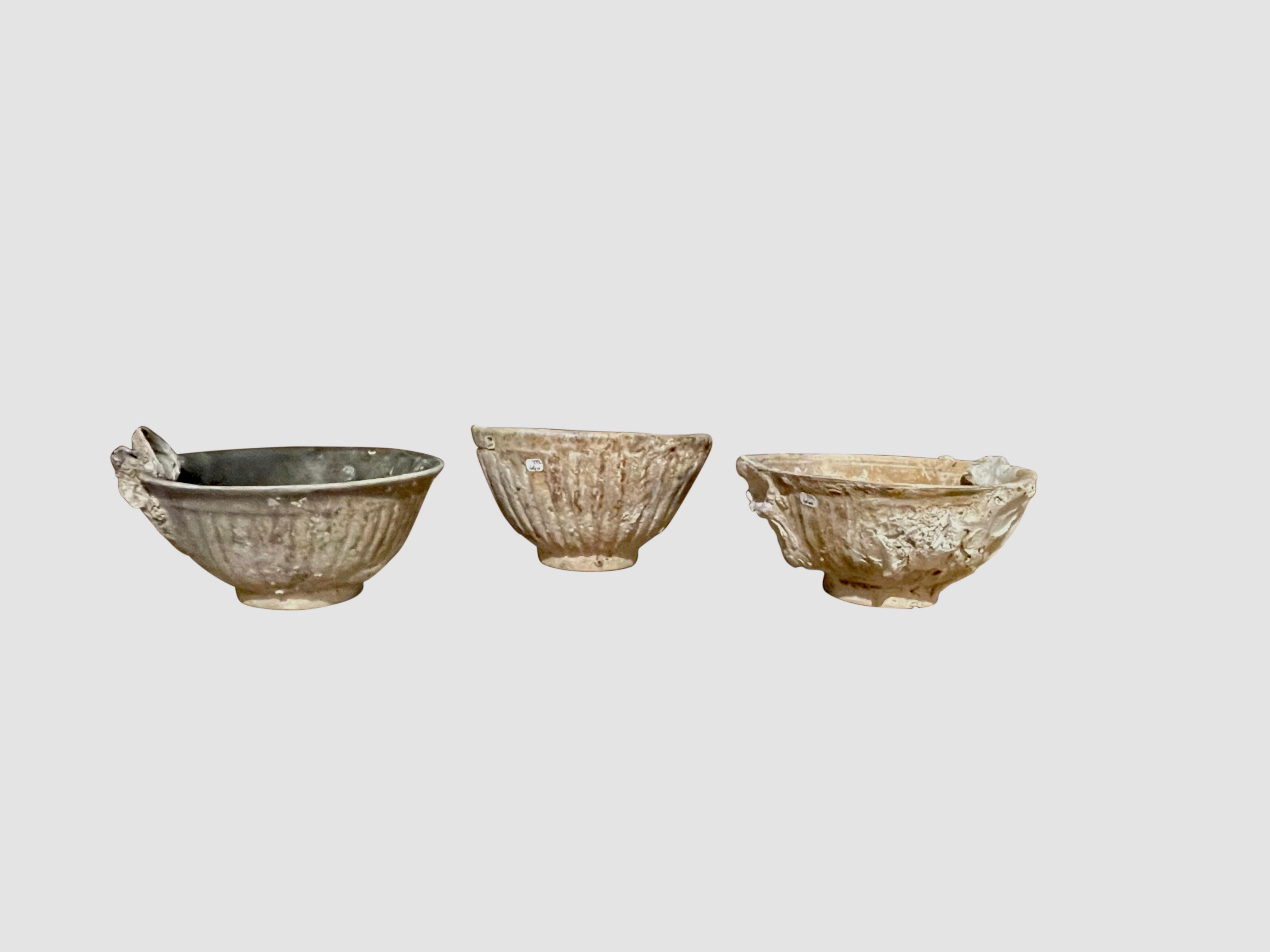 Natural Weathered Patina Ship Wrecked Ceramic Bowl, 16th Century, Thailand 1