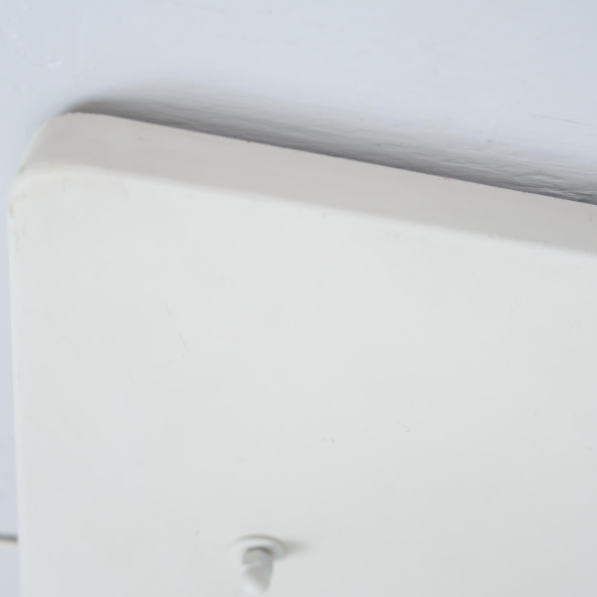 Natural White Alvar Aalto Ceiling Lamp for Stora Enso Headquarters, Idman 1960s For Sale 3
