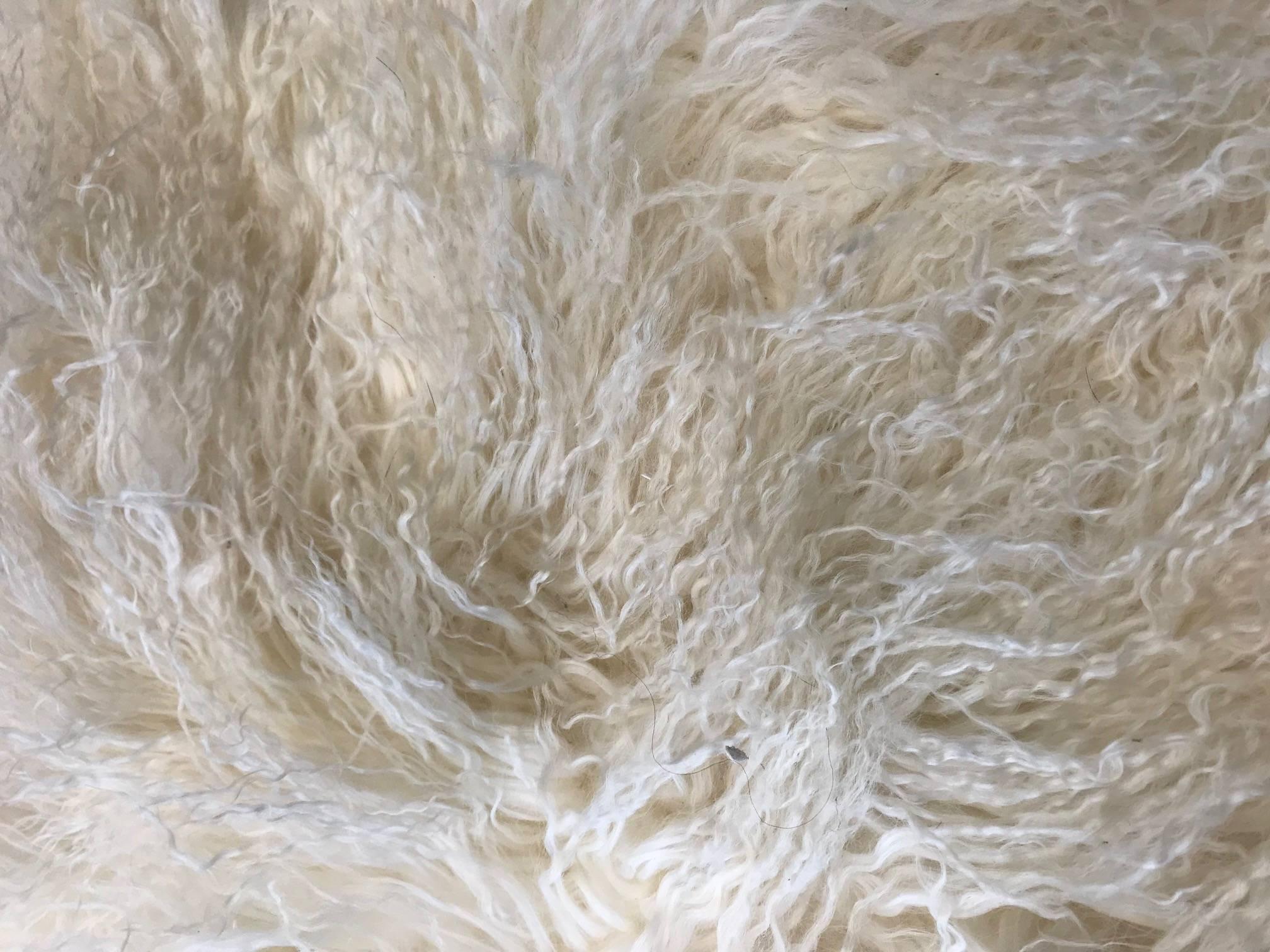 mongolian lamb rug